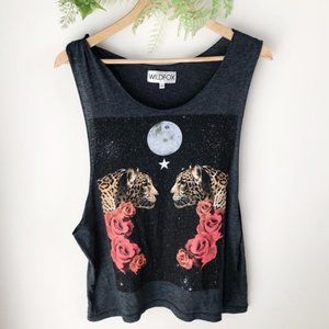 Wildfox Celestial Leopard Tank